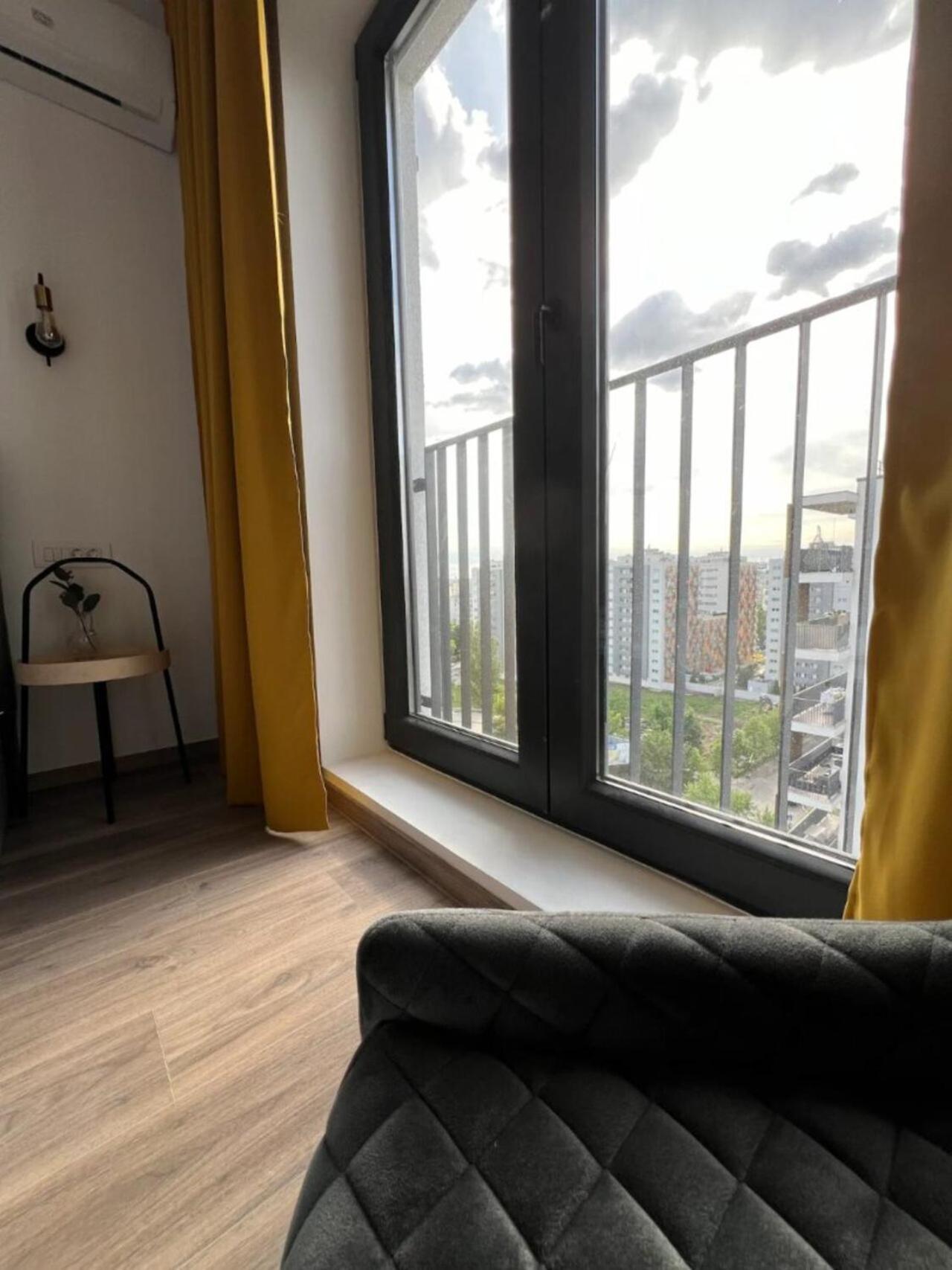 High-Rise Luxury Apartment With Free Parking Bükreş Dış mekan fotoğraf